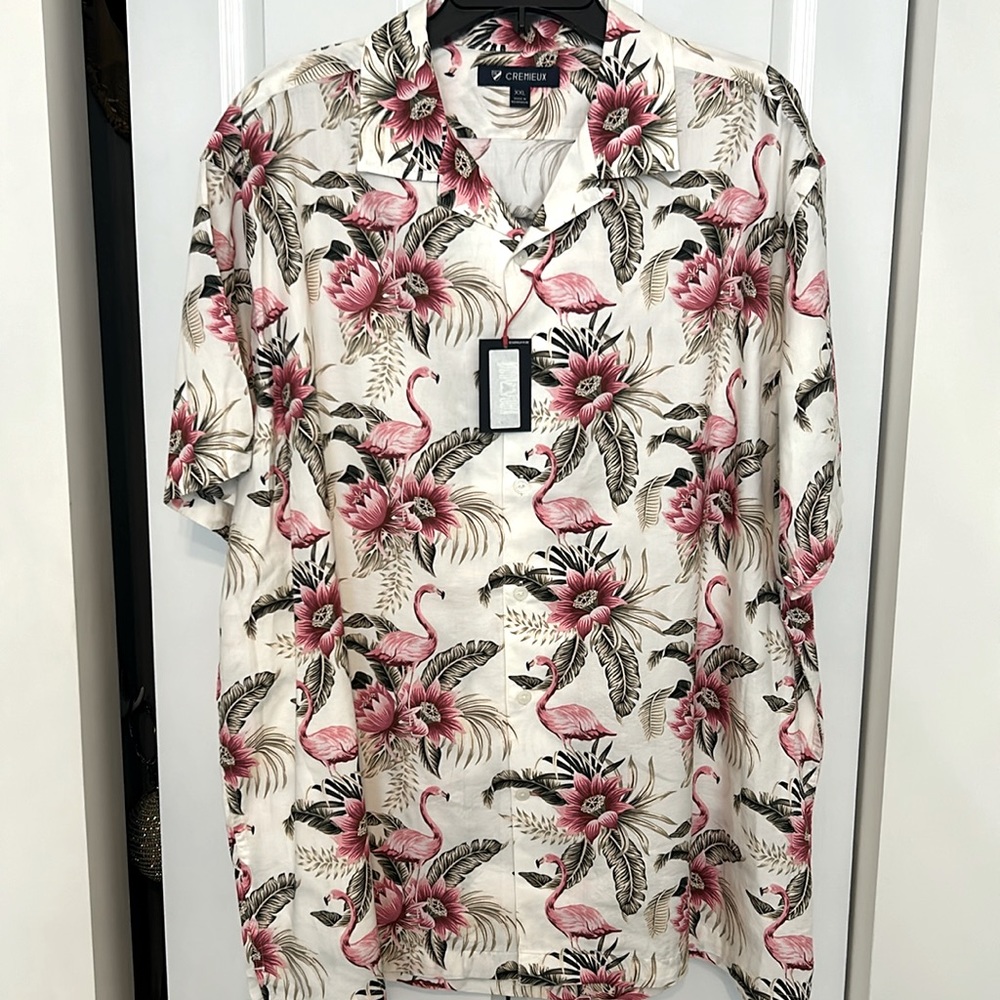 Cremieux flamingo shirt Brand new size XXL ACCEPTING OFFERS!
